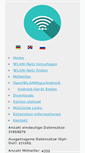 Mobile Screenshot of openwlanmap.org